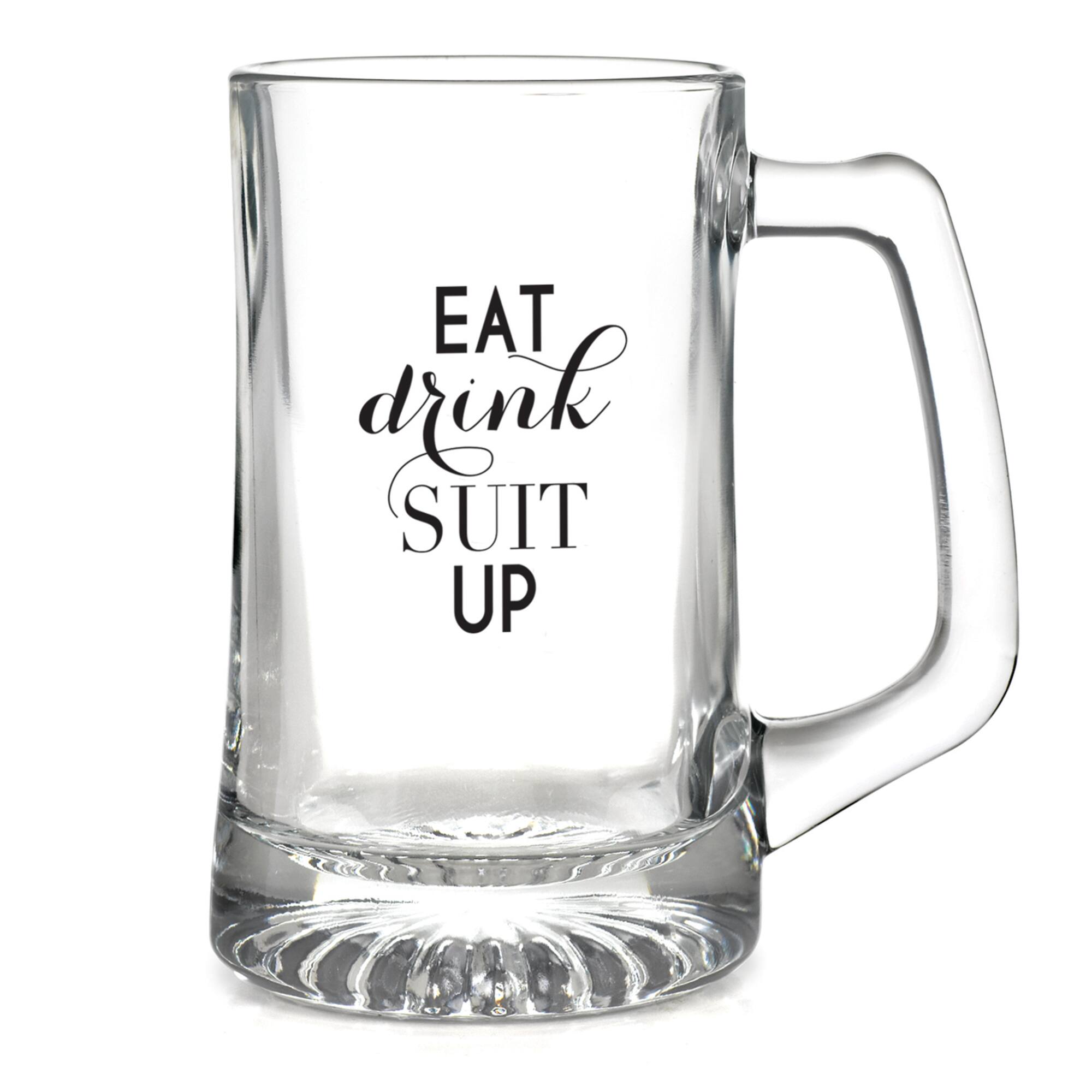 Hortense B. Hewitt Co. Eat, Drink, Suit Up Mug